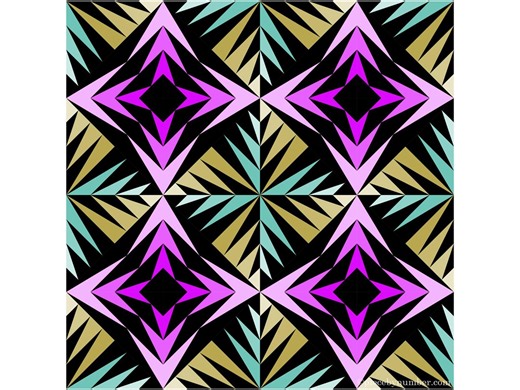 Gaggle of Geese Paper Piecing Quilt Block Pattern, PDF Download, 6 Inch Blocks, Resizable, Foundation Piecing FPP, Flying Geese Triangles - Etsy