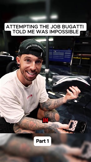 ATTEMPTING THE JOB BUGATTI TOLD ME WAS IMPOSSIBL-1#matarmstrong #wwrecked #bugati #rebuild #car
