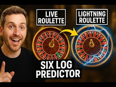 How I Predicted Spins on Live & Lightning Roulette with Six Log Tool