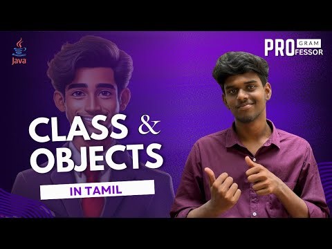 #17 Class and Object in Java in Tamil