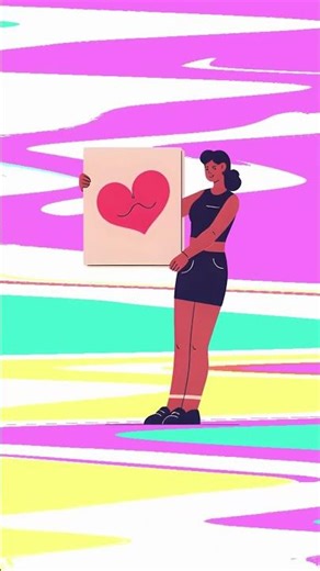 Colorful Poster Art 🎨 | Aesthetic 4K Loop #shorts