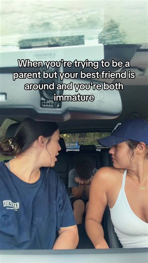 Parenting fails when your immature best friend is around