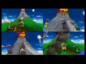 Mario Kart Wii 4 player vs