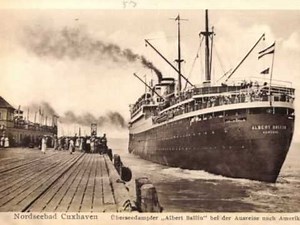 ss AlbertBallin, Hansa, Hapag, Hamburg Amerika Linie, Eine Braut in Shanghai - German Schlager