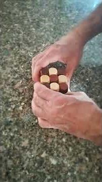 Wooden cube puzzle