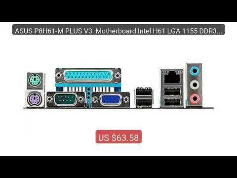 ASUS P8H61-M PLUS V3 Motherboard Intel H61 LGA 1155 DDR3 16G... — Amazing Value 2026 | Must Have!
