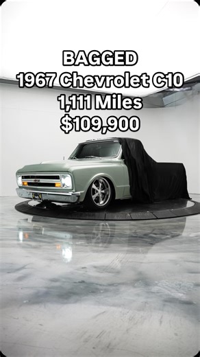 1.6K views · 28 reactions | #AVAILABLE | Our newest C10 comes with a trick up its sleeve… AIR SUSPENSION! And that’s not all  Equipped with a 6.2L LS3, Vintage Air, a brand new interior and MORE, there isn’t a single thing not to love about this truck Head online for the full listing and build sheet — now LIVE! #chevrolet #C10 #restomod #classiccars #classictrucks #carsforsale #ls3 | Earth MotorCars | Facebook
