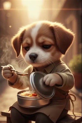 A Day in the Life of a Hardworking Dog 🐶 | Cute Dog Animation Story #Shorts #DogLife”