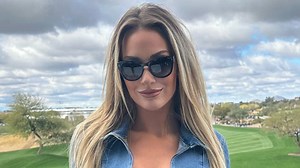 Paige Spiranac wears 'brave' denim outfit as fans say 'this has to be banned'