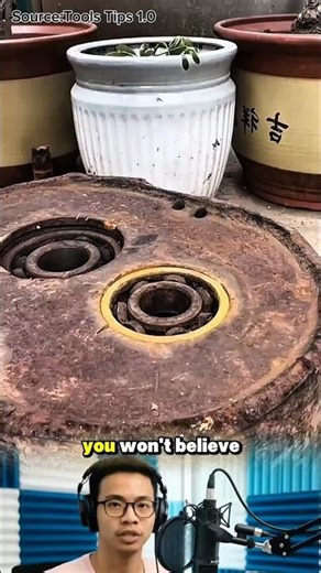 Crazy Hack Removes Rusty Bearing in Seconds! 😱#shorts