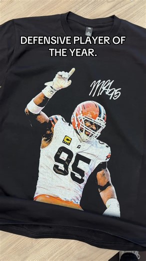 Myles Garrett. Defensive Player of the Year. #NFL #DPOY #MylesGarrett | myles garrett