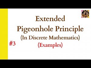 3. Extended Pigeonhole Principle in Discrete Mathematics #extendedpigeonholeprinciple