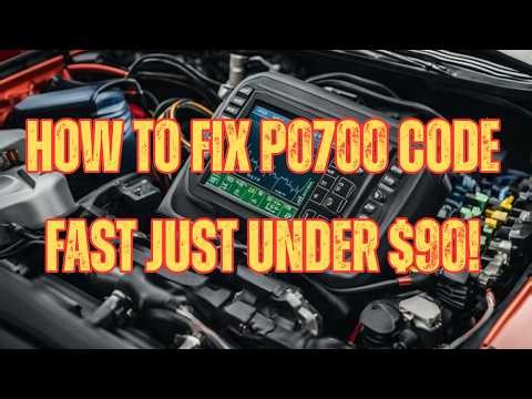 How to Fix P0700 Code FAST in 7 Minutes (Transmission DIY for Under $90!)