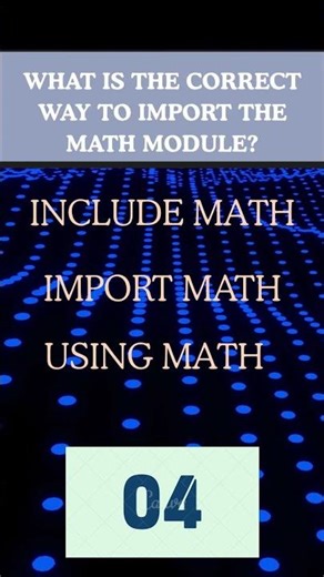 Python quiz number 18. #pythonforbeginners #pythontutorial #pythonlibrary