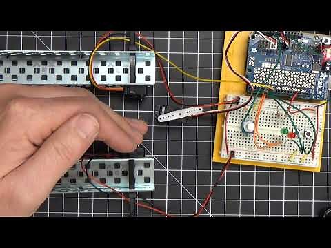 Arduino - IR Beam and Servo Motor