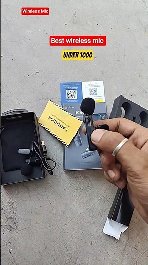 Best Wireless Mic Under 1000 || pTron KWM-1 Microphone || Noise Cancellation, 25m Wireless Range