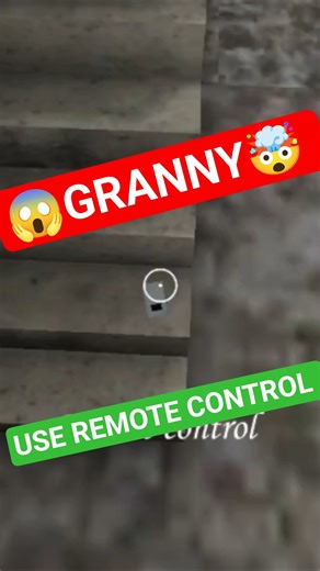 how to use remote control in granny 😨#tranding #ytshorts #shorts
