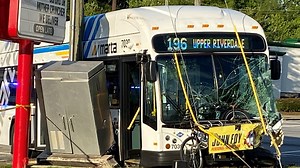MARTA bus crashes, injuries reported