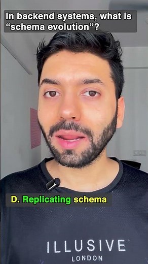 Schema Evolution Explained 🔄 | Backend Interview Question #shorts #backend #systemdesign #interview