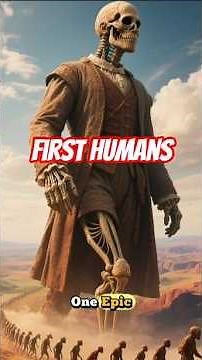 “The First Humans 30 Million Years of Evolution in One Epic Journey ”