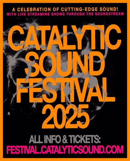 Catalytic Sound | ✨ The time has come! ✨ The 6th edition is coming in December!! Held in the United States & in Norway, it will feature more than 50 artists,... | Instagram