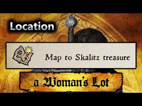 KCD - Skalitz Treasure Location and Map - A Woman's Lot DLC