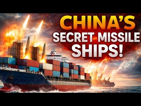 China Shocks the World: Cargo Ships Turned Into Floating Missile Fields