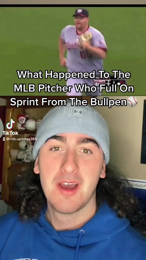 What Happened To The MLB Pitcher Who Full On Sprint From The Bullpen⚾️