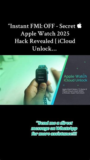 Unlock Apple Watch Series 1-8: Instant FMI OFF Solution