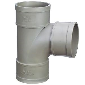 [Hot Item] Era Brand UPVC/PVC/Plastic/Drainage Fittings Reducing Downstream Tee BS DIN