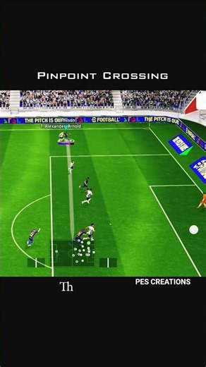 Pinpoint Crossing Tutorial In Efootball #efootball #tutorial #pes #pesmobile #shorts #pinpoint#viral