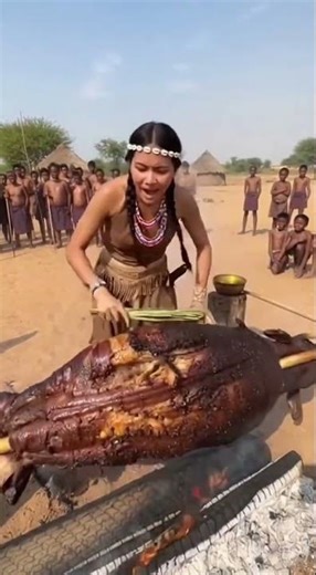 Let's make a special dish from ancient African tribes. #HelloWorld #ai