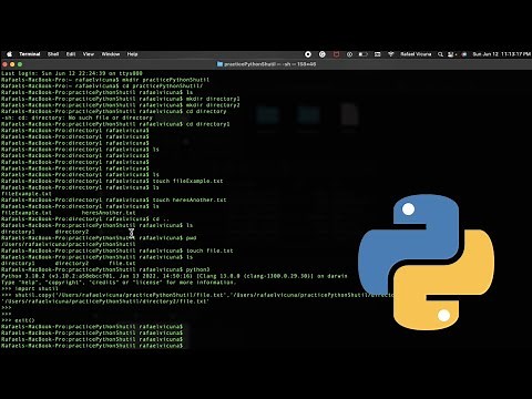 Python 3 - Shutil module - Moving, Copying, or Renaming Files and Folders - Easy Python Tutorial