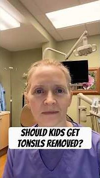 Should Kids Get Tonsils Removed?