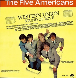 The Five Americans - Western Union / Sound Of Love