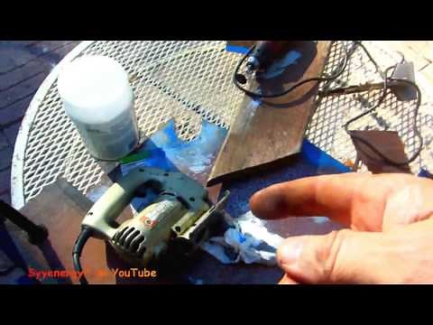 Easy Way to Cut Sheet Metal with a Jig Saw