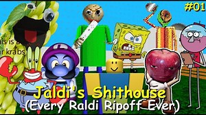 Jaldi的屎校舍 V2 (每个Raldi RipOff) #01 故事模式 - 巴迪的基础模组