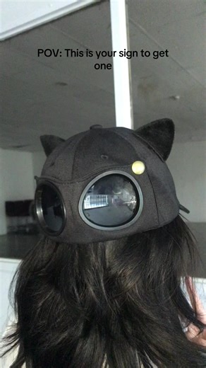 Ang cute ng cap💛 maraming kulay pagpipilian at mura lang ito. Get yours now‼️ #catears #cap #blackcaps #capear #catearcap