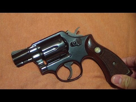 Smith & Wesson model 10-5 close up HD