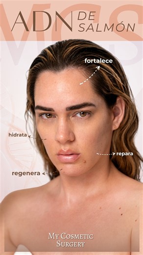 Piel renovada y un glow natural con el nuevo ADN de salmón. 🧬💉