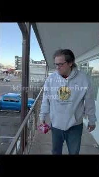 Elvira’s happy dance says it all. Outreach continues. Support the mission via Linktree.