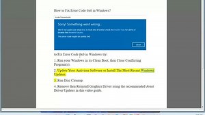 Fix Error Code 0x0 in Windows 11/10/8/7