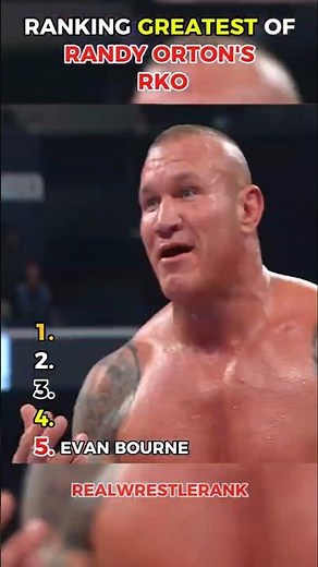 Ranking WWE’s Greatest RKO Moments 🐍💥 | Randy Orton’s Finishers! #wwe #randyorton #wrestling