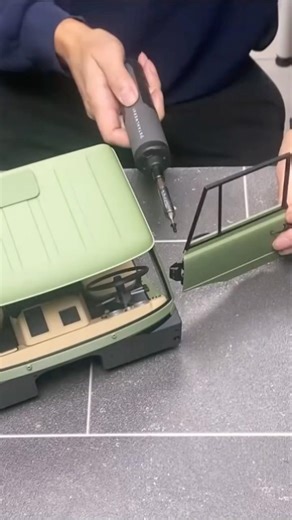 3D printed Unimog 1/8 doors #modelmaking #3dprinting #3dprinted #crafting #rctruckconstruction