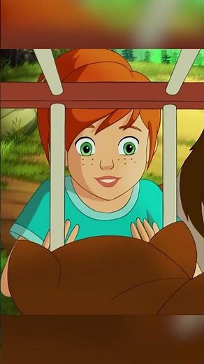 Saving the Trapped Bear Cub! | The New Adventures of Lassie | Cartoons for Kids