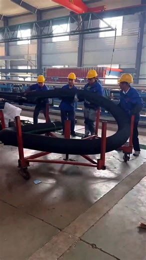 💪 Stop Risking Downtime! Our 8-Inch Heavy-Duty Rubber Hoses (40m Lengths) Are Built for Extreme Industrial Workflows 🏗️ When abrasion, high pressure, and chemical exposure threaten your operations, our 8-inch reinforced rubber hoses deliver unmatched durability. Trusted in oil rigs, dredging, and wastewater plants for seamless slurry, sand, and chemical transfer. 🔥 Key features: ✅ 4-ply wire reinforcement – Burst pressure >500 PSI ✅ Custom end fittings – Flanges, camlocks, or threaded ✅ ISO 9