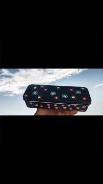 Easy Dot Painting on Box ✨ | Hand Painted Storage Box | DIY Art