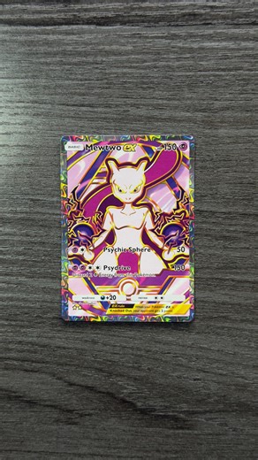 Mewtwo Ex Full Art - Fan Made Art Card - Pokémon TCG Pocket | - Etsy