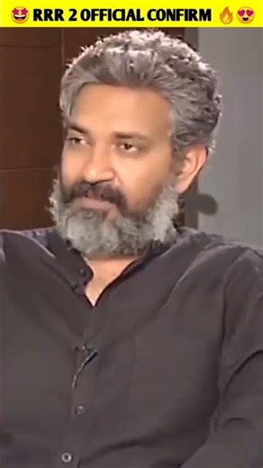 RRR 2 OFFICIAL CONFIRM 🤩 | RRR 2 SS Rajamouli New Movie | #Shorts