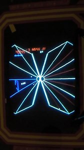 Jeffrey Livingston entered a new dimension beyond the boundaries of imagination and returned with an incredible score on the Atari arcade classic Tempest. Controlling a Blaster on a bright multi-colored playfield, Jeffrey put his reflexes to the test as he destroyed Flippers, Fuseballs, Pulsars, and Spikers through 62 levels of high-velocity action. With a final score of 549,491 points, Jeffrey took second place on the TG leaderboard for Tournament settings. #arcade #atari | Twin Galaxies